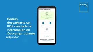 Sanitas, autorizaciones screenshot 5