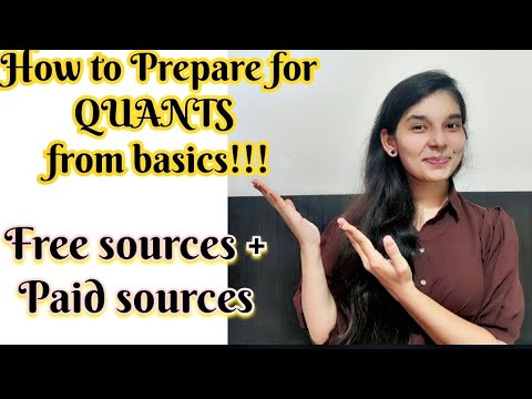 How to Prepare Quant From Basics? | Complete Beginner Strategy ...