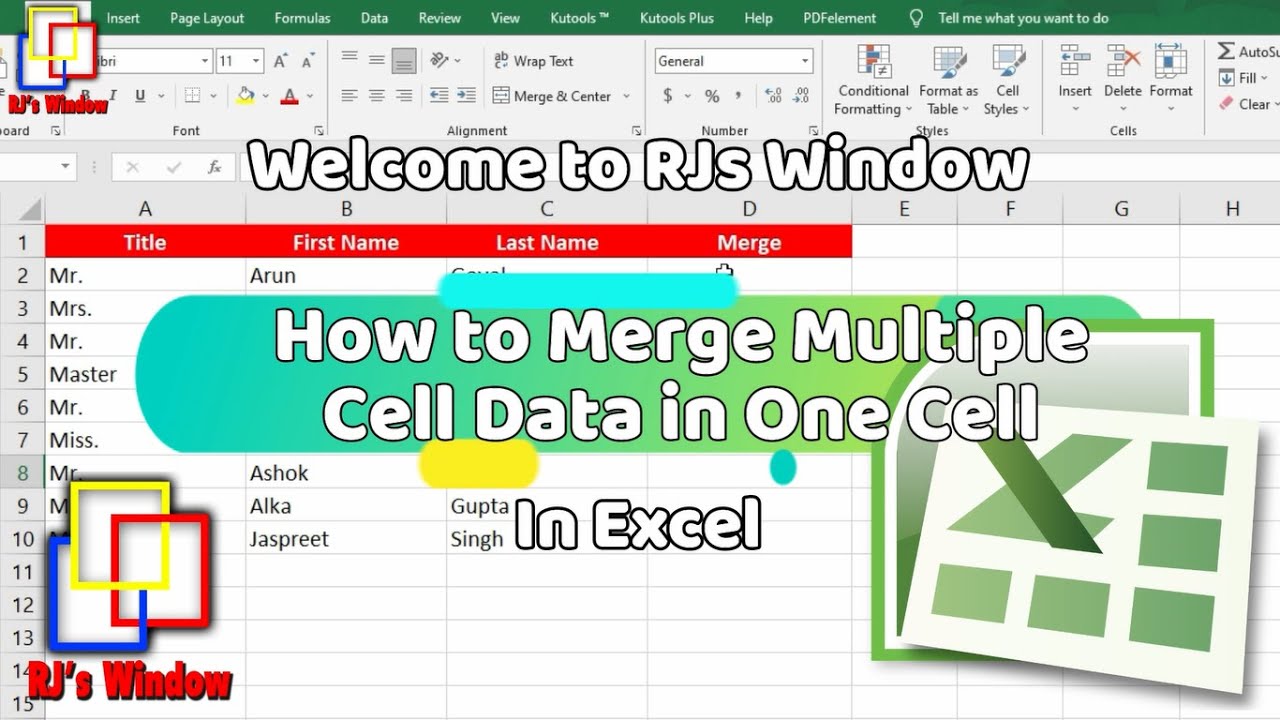merge-multiple-cell-data-in-one-cell-in-excel-youtube