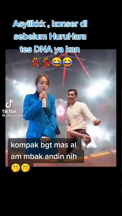 mas Aldebaran dan Andin joget kompak