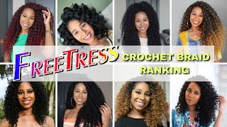 BEST AND WORST FREETRESS HAIR | WEEK OF CROCHET