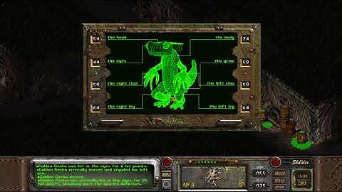 Fallout 2 - Unarmed + Dumb and Jinxed Run Part 2 (Toxic Caves & Gecko Skinning)