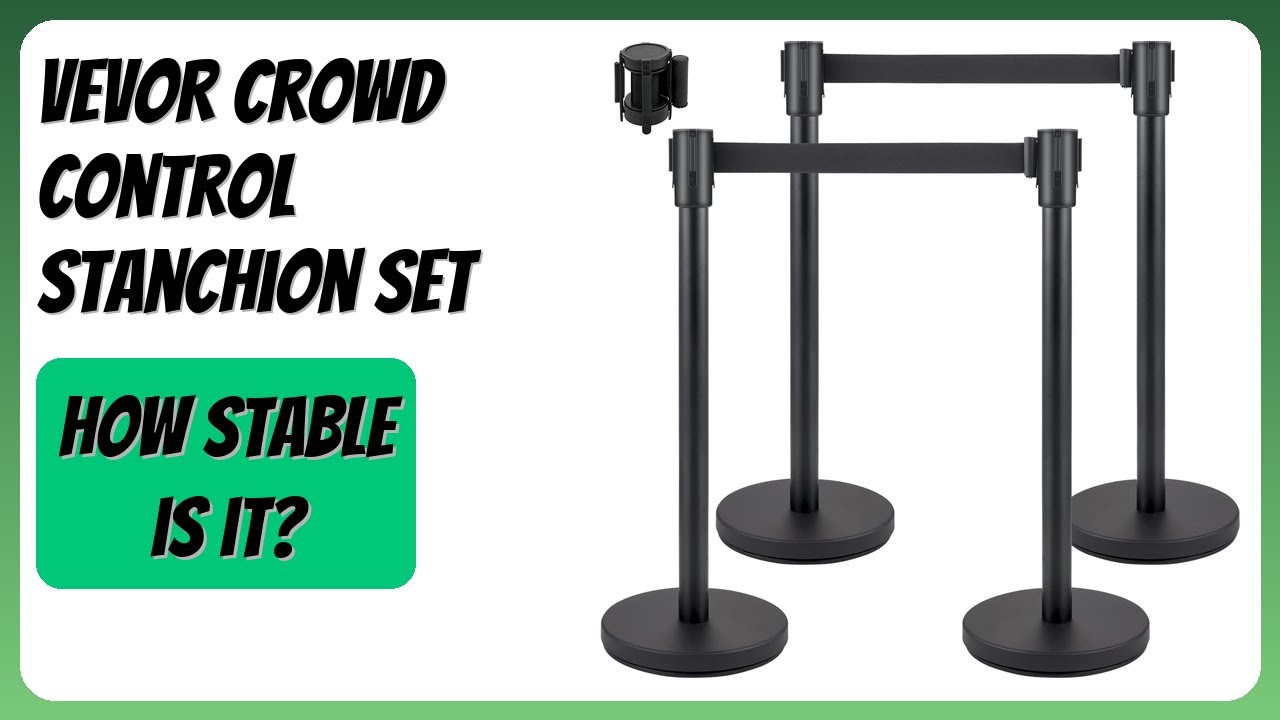 REVIEW (2026): VEVOR Crowd Control Stanchion Set. Features