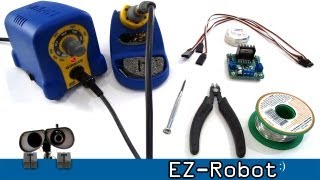 Connect L298N Motor Driver HBridge to EZ-B Robot Controller