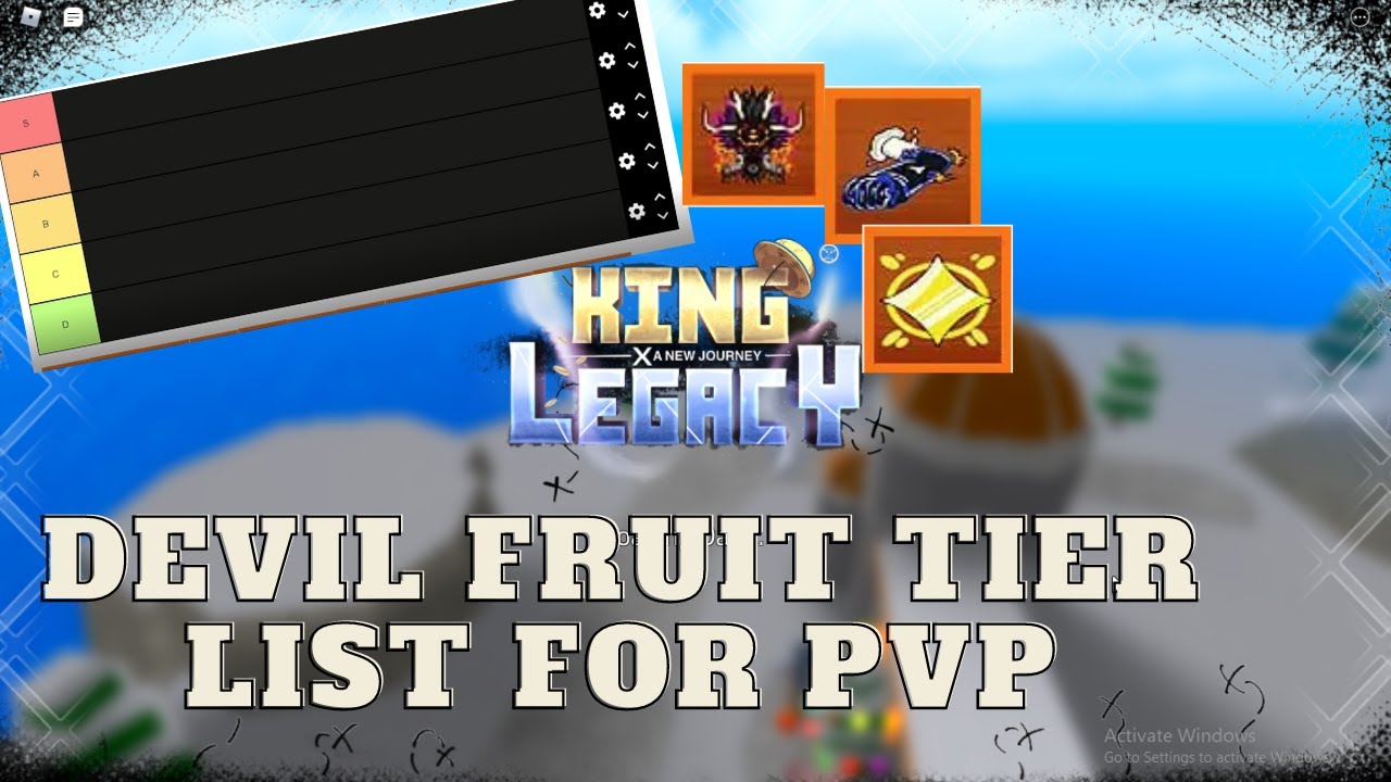 King Legacy Top Devil Fruits (Tier List)