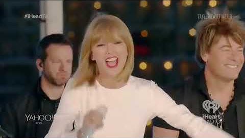 Taylor Swift   Welcome To New York live at 1989 Secret Session with iHeartRadio 2014 10 27