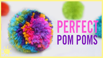 DIY | How to make the Perfect (Rainbow) Pom Pom!