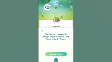 I changed the form of shaymin to land form to sky form #pokemon #op #shaymin ||@ACID8863