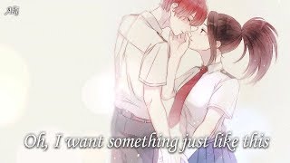 Nightcore - Something Just Like This (Switching Vocals) || Lyrics