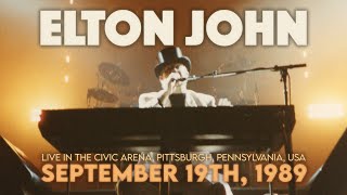 Elton John - Live in Pittsburgh (September 19th, 1989)