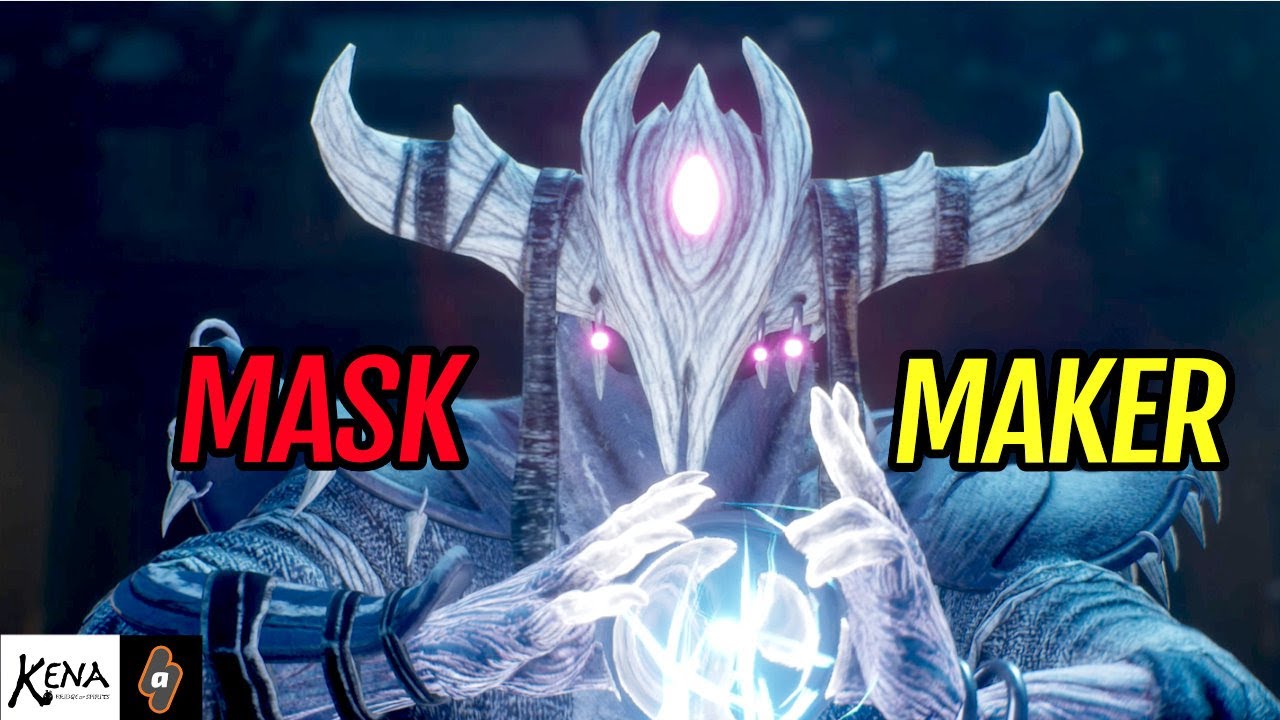 Mask Maker Boss Fight - Expert Spirit Guide Difficulty | Kena Bridge of Spirits Gameplay