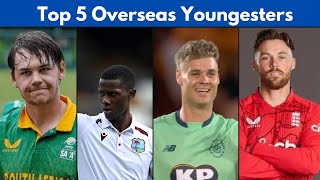 IPL 2024 : Top 5 Overseas Youngsters In IPL #ipl2024