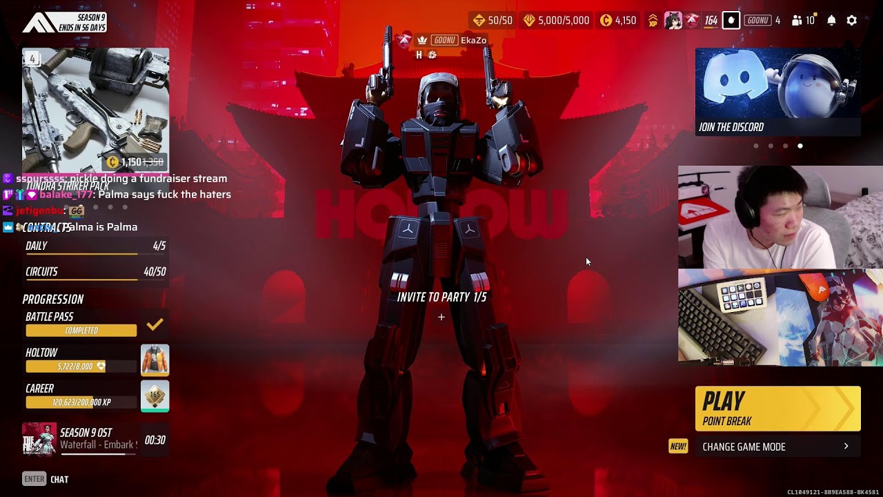 [DROPS ENABLED] UPDATE STREAM 9.6 | TOP 25 WITH GOO GUN | WEEKLY GIVEAWAYS | EMBARK PARTNER