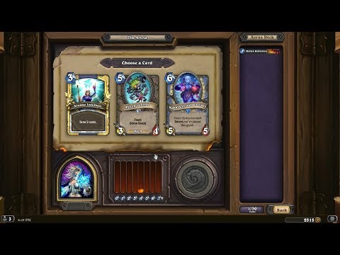 Let&rsquo;s do a; Hearthstone Arena, patch 10.4 - The draft and one hell of a good game IMHO...