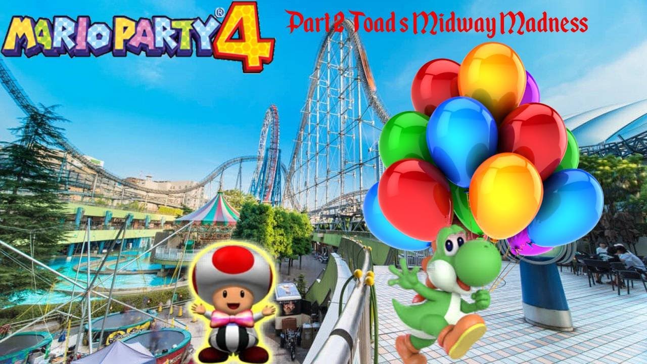Mario Party 4 Part 2 Yoshi The Ride - YouTube