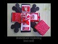 Exploding Box Ideas || Easy Exploding Box Ideas || Handmade Gift || Mikkie Mouse Theme