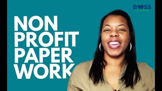 Non Profit Paperwork