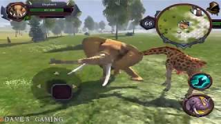 African Elephant Simulator 3D VS Lion, Hyena, Gorilla, # 2 screenshot 3