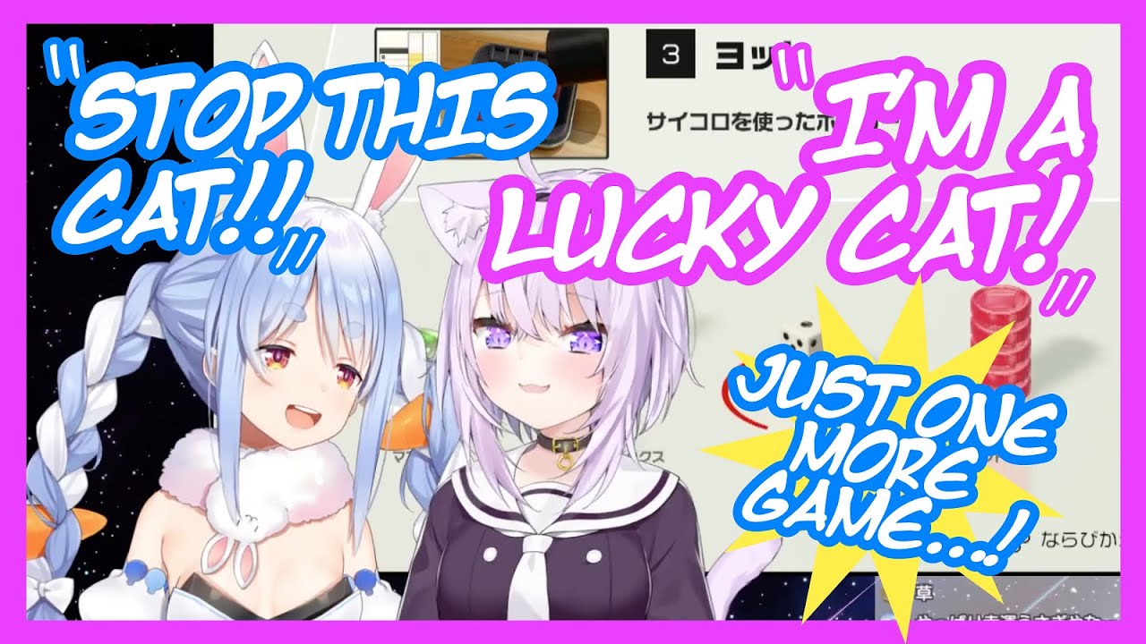 Pekora Teased by Okayu Even When she Wins [ENG]