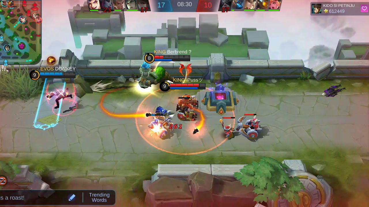 GUSION mvp | GFLX KIDO SI PETINJU mobile legend