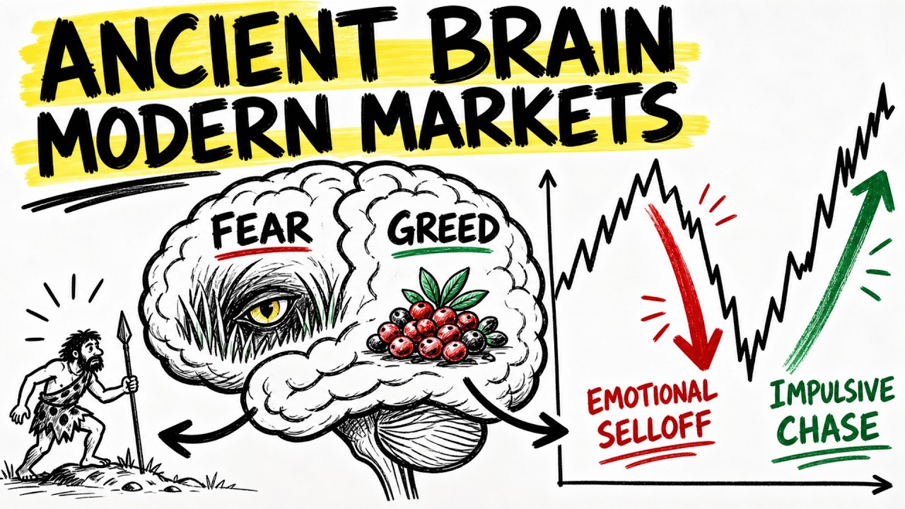 Your Brain Was Not Built for Markets… (Trading Psychology)