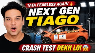 Tata ne Game palat diya 😱Next Gen Tiago Ka Pehla Crash Test 💥 