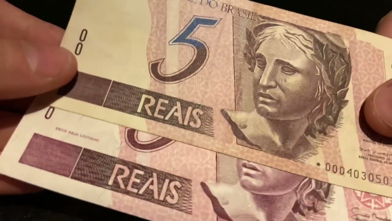 Conheça a nota de R$ 5 reais que pode ser comercializada por até R$ 3,5 mil  - Pensar Cursos