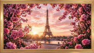 PARIS LIKE YOU’VE NEVER SEEN BEFORE 🌸 Eiffel Tower Vintage Oil Painting at Sunset ✨ screenshot 5