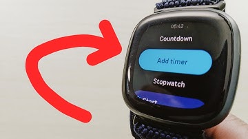 Fitbit Versa 4: Countdown Timer & Stopwatch in 2024
