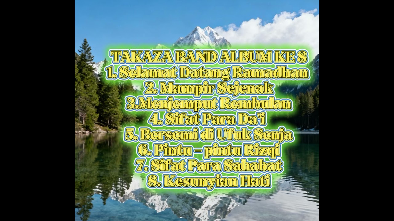 TAKAZA BAND ALBUM KE 8 