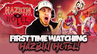 First Time Watching Hazbin Hotel S1 E1 Overture Music Producer Reacts