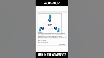 Cisco Certified Design Expert CCDE v3.1 400-007 Exam Dumps