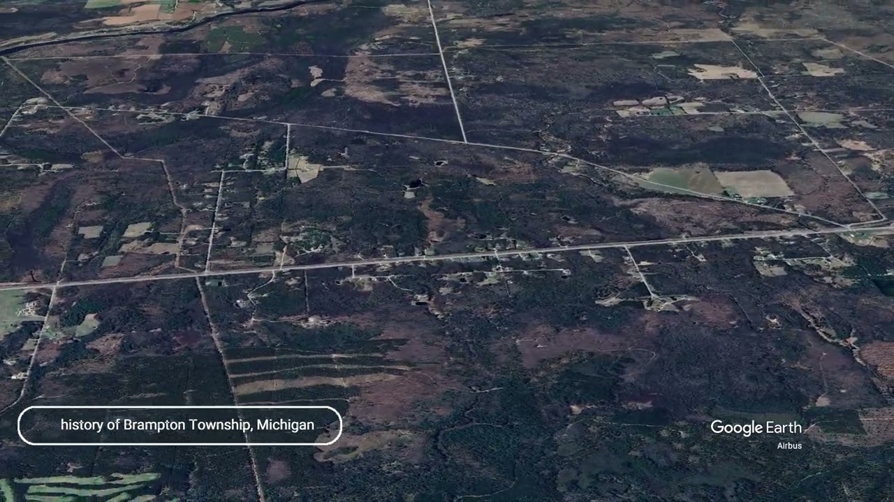 История поселка Брамптон, штат Мичиган.