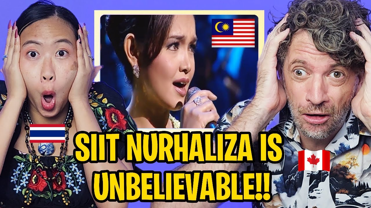 Our FIRST TIME Reacting to Siti Nurhaliza - Medley Lagu Cinta (Live)
