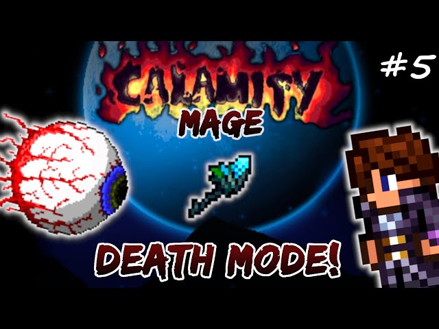 Crabulon vs Acid Gun!  Terraria: Calamity Mage - Episode #5 