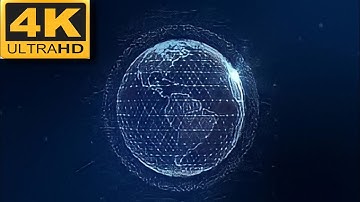High Tech Globe Animation Free download #Free_Videos_no_Copyright