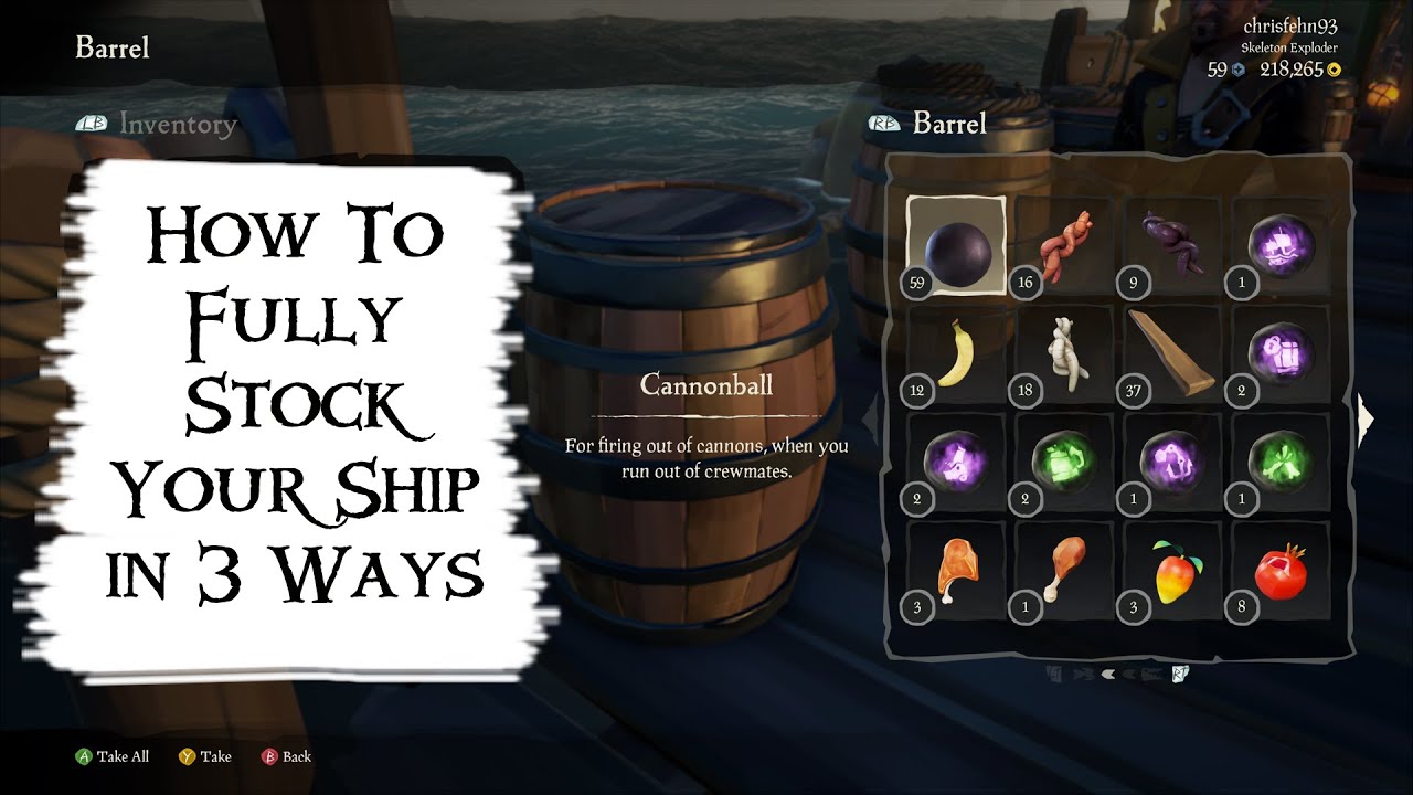 3 Ways To Fully Stock Your Ship with Supplies 