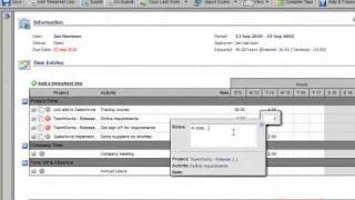 iPlanWare timesheet software