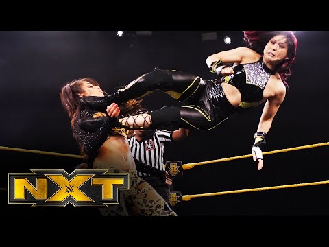 Io Shirai vs. Aliyah – No. 1 Contender’s Ladder Match Qualifying Match: WWE NXT, March 25, 2020