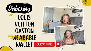 LOUIS VUITTON ALPHA WEARABLE WALLET UNBOXING REVIEW 