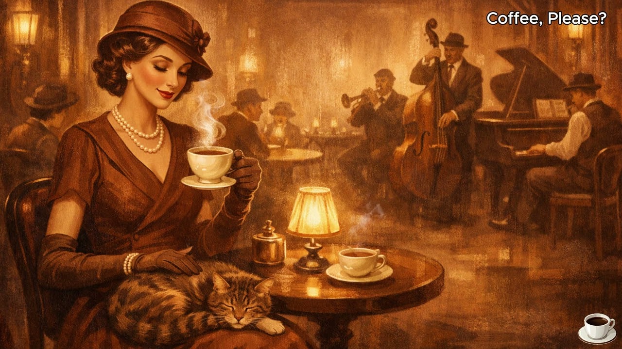 1930's Nostalgic Coffee Jazz Playlist – Cozy Vintage Jazz