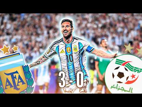 🐐 EL MEJOR DE LA HISTORIA APARECIÓ: MESSI LIDERA EL 3-0 DE ARGENTINA Y ENLOQUECE AL MUNDIAL 🇦🇷