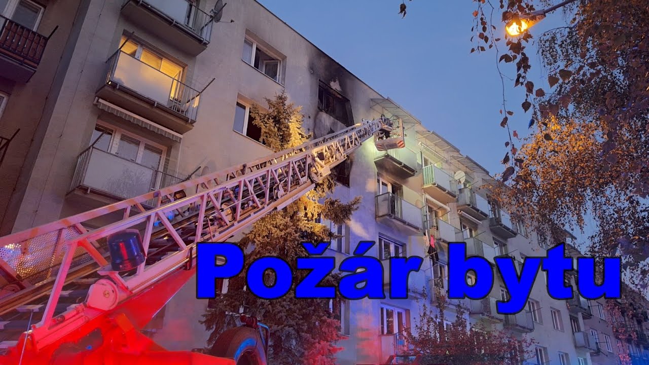 Požár bytu