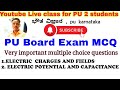 Electro statics MCQ solved #NEET