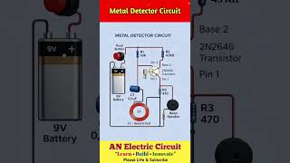 Metal Detector Circuit | #trending #viral #electronic #electricalguru #experiment #accircuits