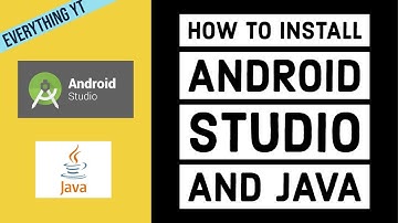 How To Install Android Studio And Java | Android Studio |Everything YT | Tamil