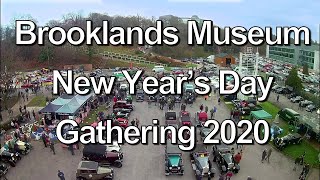 2020 Brooklands Museum New Years Day Classic Car event in 4K.