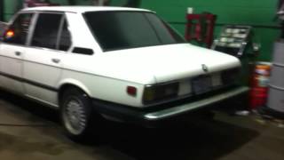 BMW Story 1979 E12 528i - New Muffler And Brakes