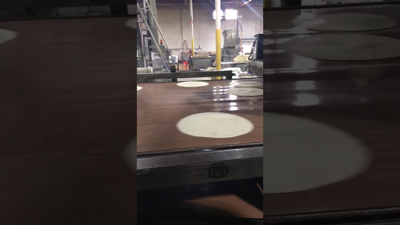 Lawrence Equipment Mega 48" Flour Tortilla Line YouTube