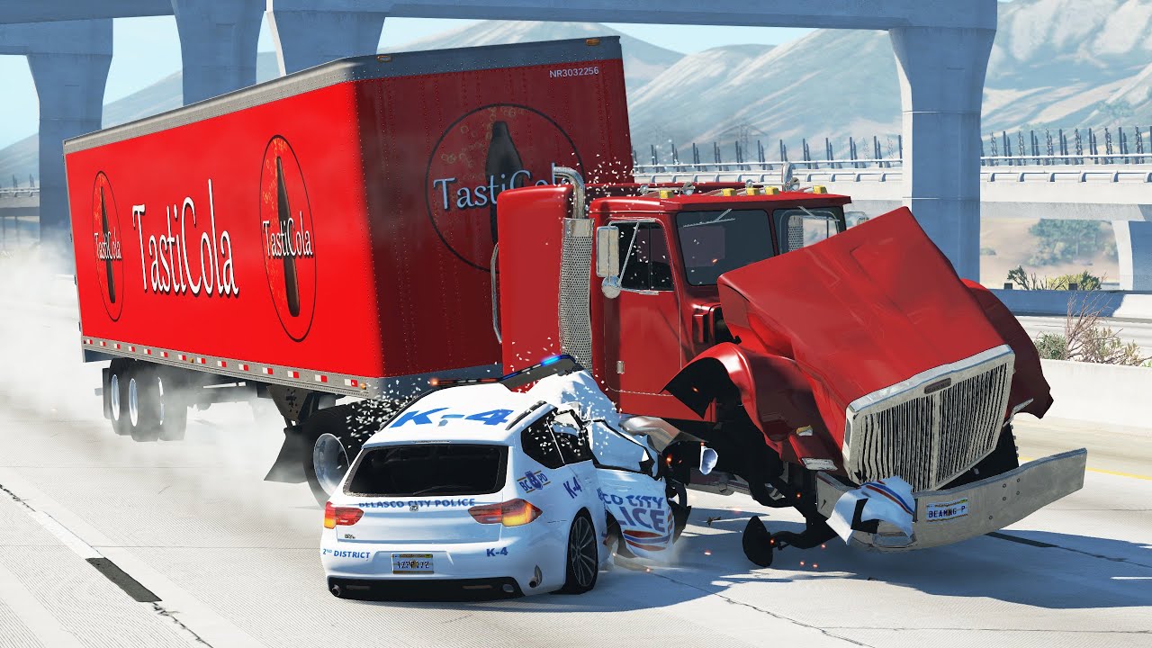 Ultimate Crashes Compilation! #45 - BeamNG Drive - HD